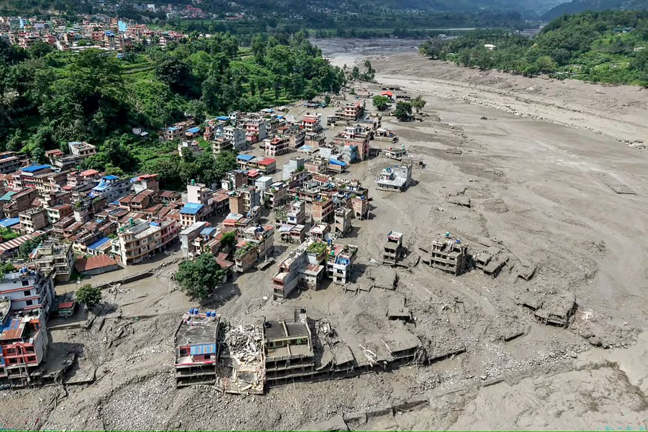 Hundreds missing as flash flood sweeps villages near Nepal-Tibet Border